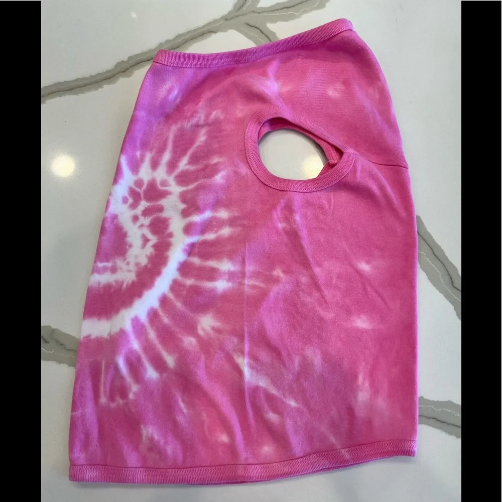 ***SALE***NWOT Custom Tye-Dyed Lucky Horseshoe Doggie Tee